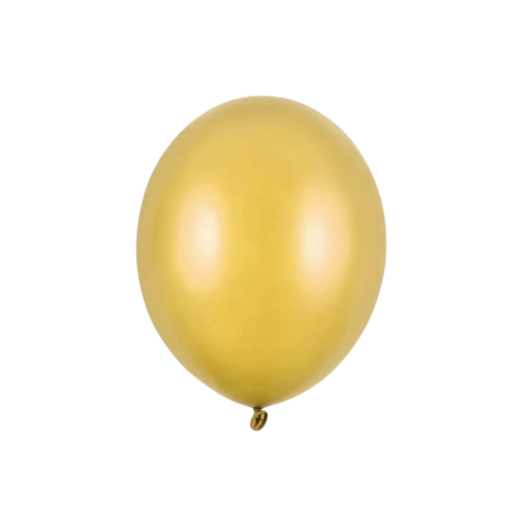 Packung mit 100 Metallic-Gold-Ballons