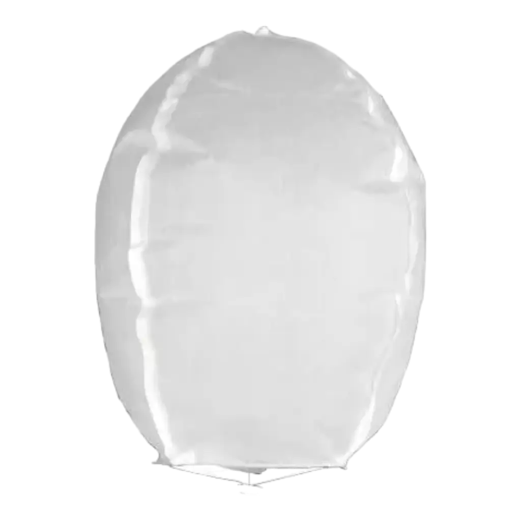Fliegende Laterne Weiß 100 abbaubar