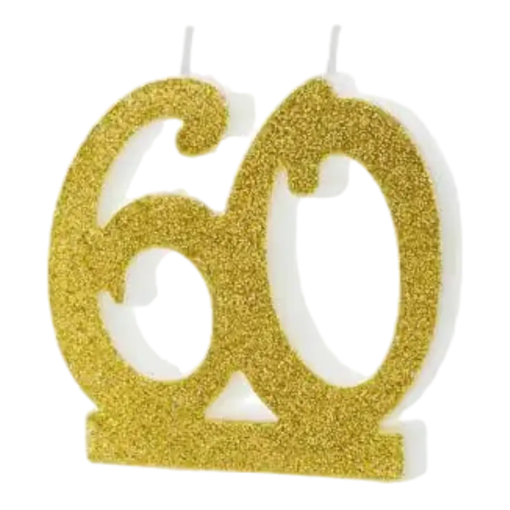 Goldene Jubiläumskerze 60 Jahre