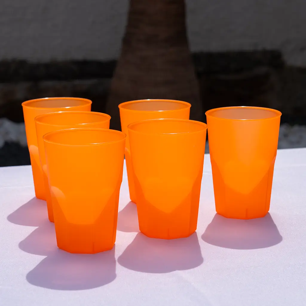 Orangenes Cocktailglas 35cl (Satz von 20)