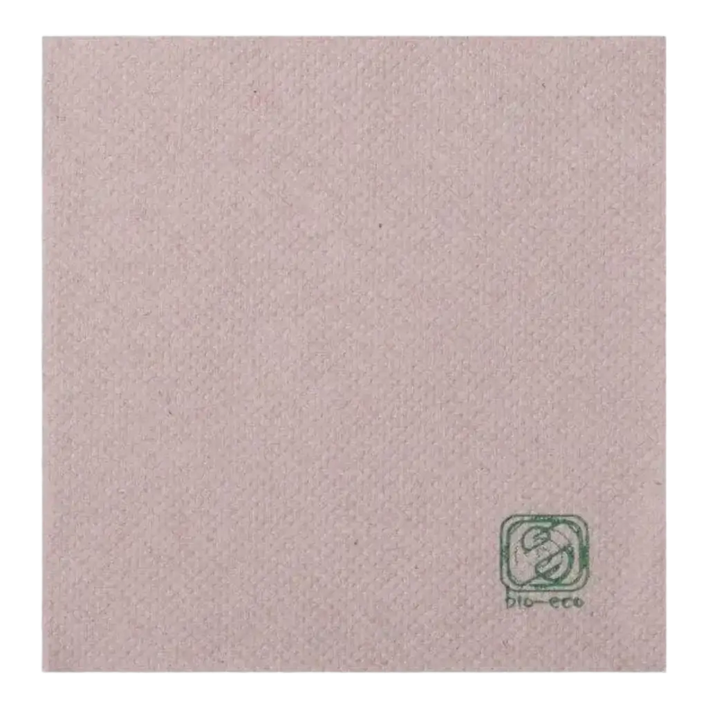 Micro Point Cocktail-Serviette 20x20cm Natur (100er Set)