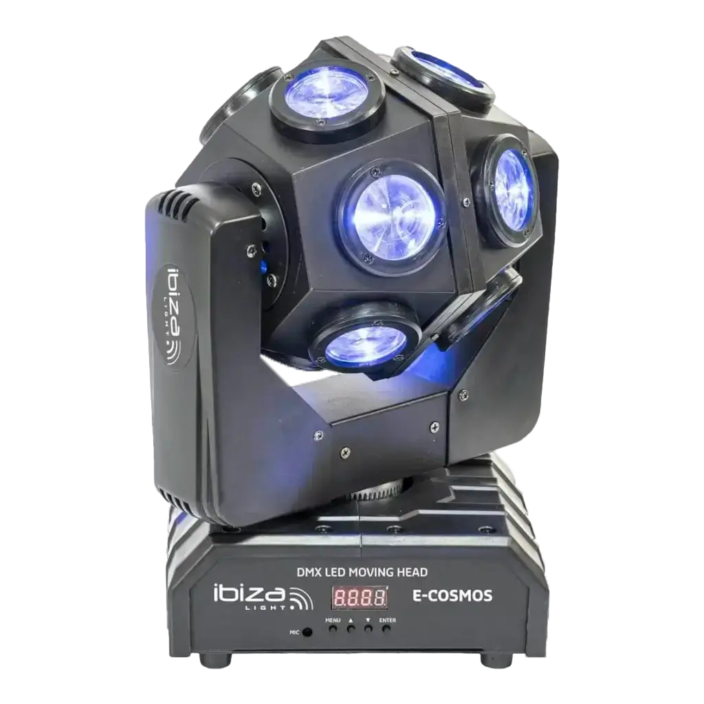 Retro-Stil Lyra DMX E-COSMOS mit LEDs 4 in 1