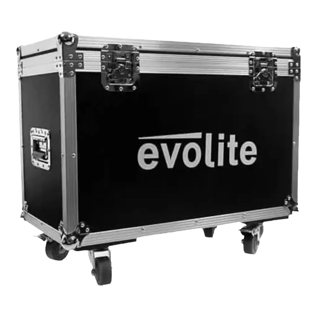 Flightcase für 2 Evolite Beam 7R