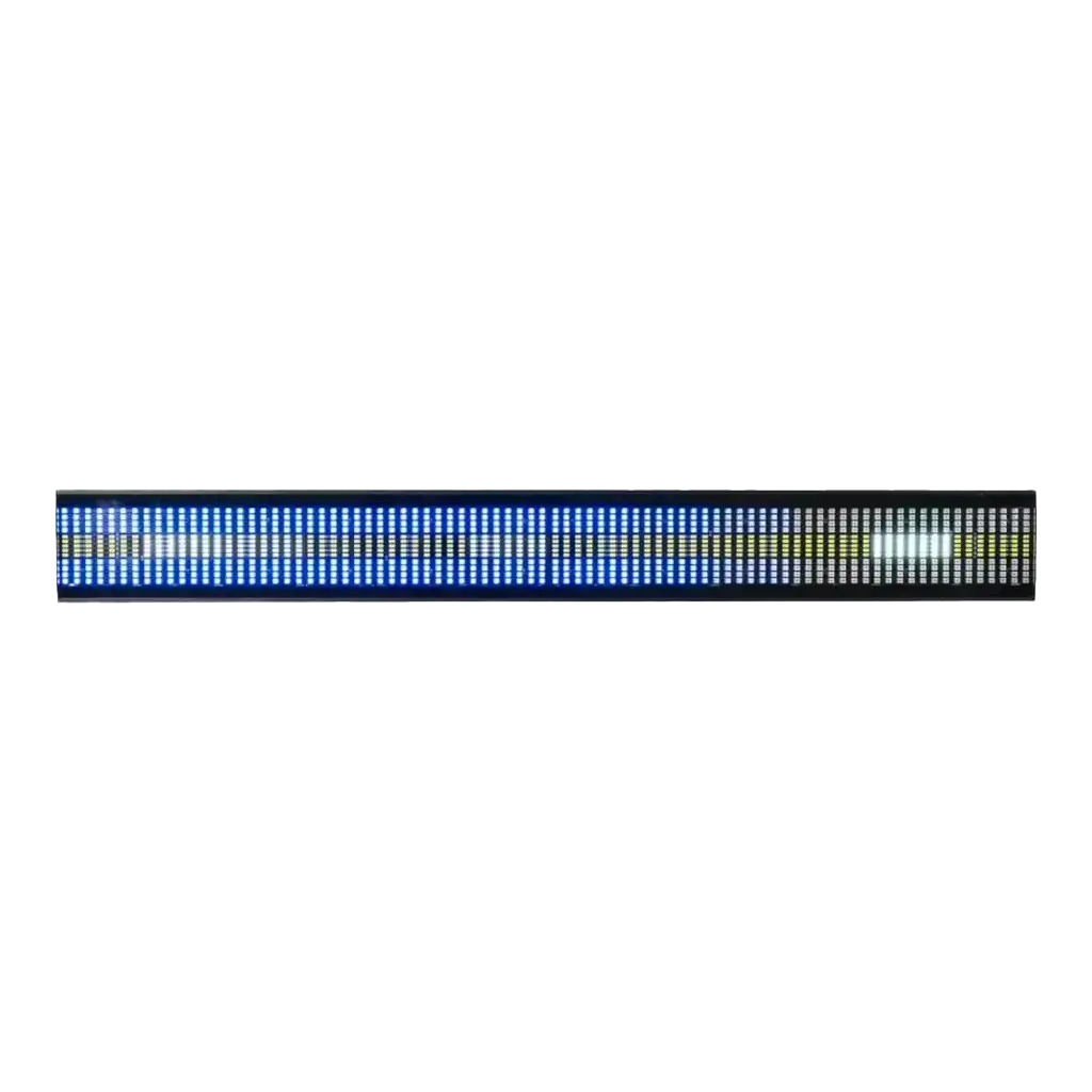 Stroboskopische LED-Leiste mit RGB-Effekt THUNDERLED