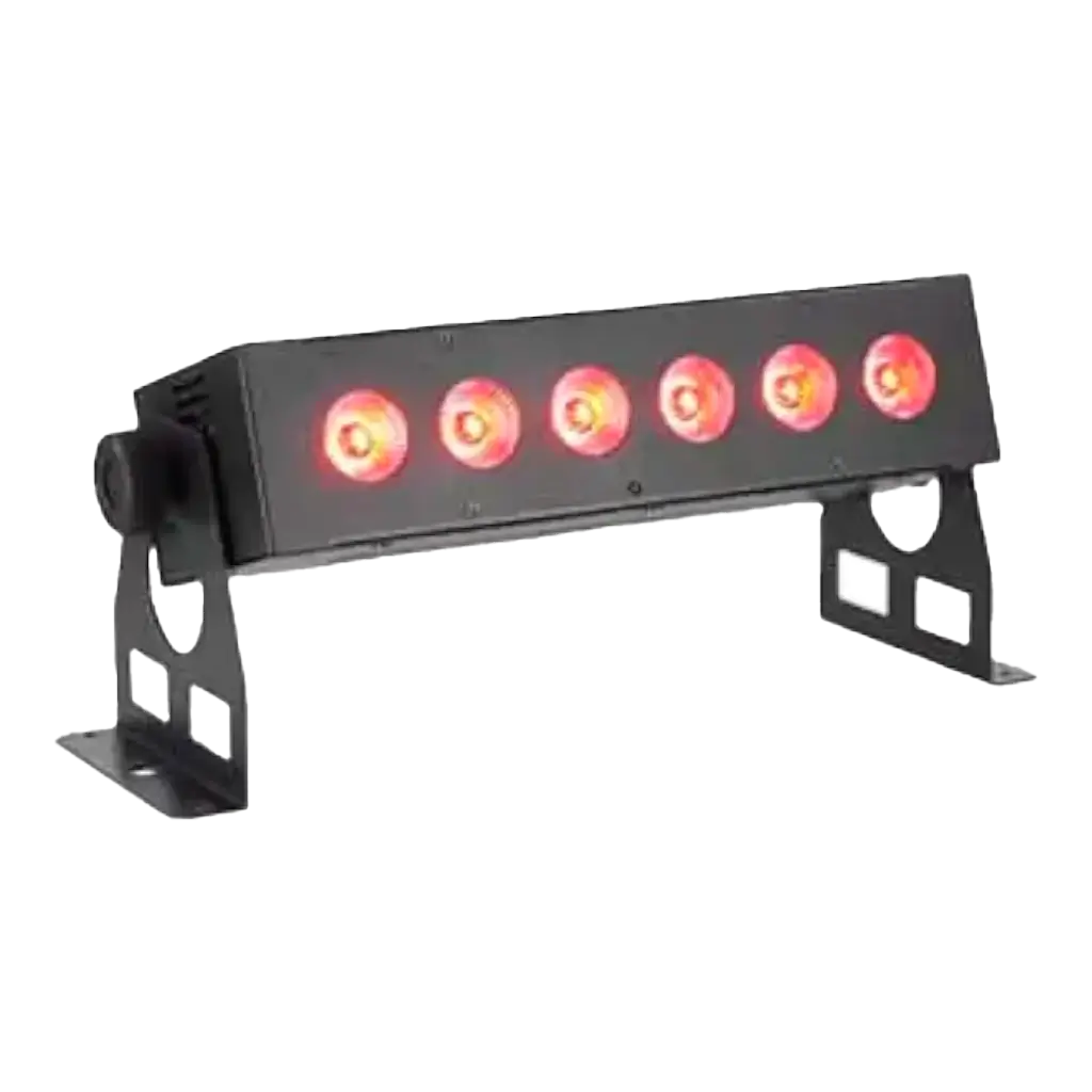 Tragbare LED-Leiste - BoomTone DJ - EZ-BAR 6x8W