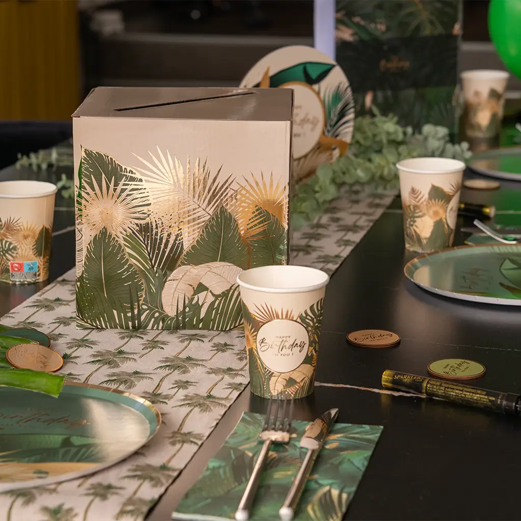 Becher Birthday Jungle - 10er-Set