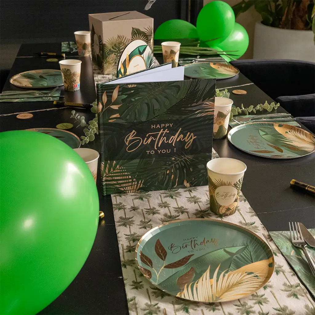 Becher Birthday Jungle - 10er-Set