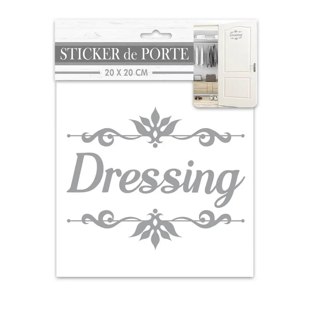 Sticker Tür "Dressing"