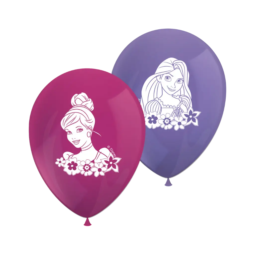 Disney Prinzessinnen Ballon - 8er Set