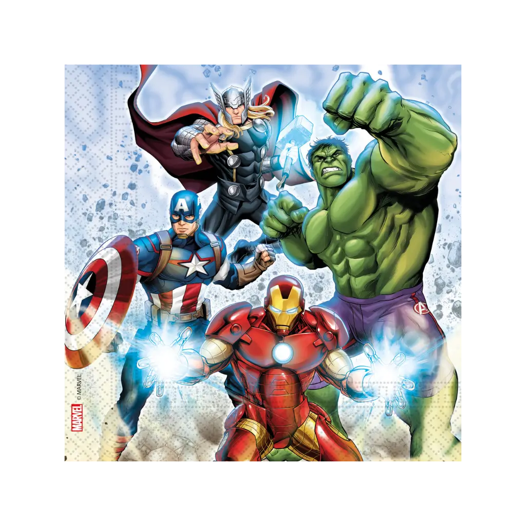 Avengers Handtuch - 20er-Pack