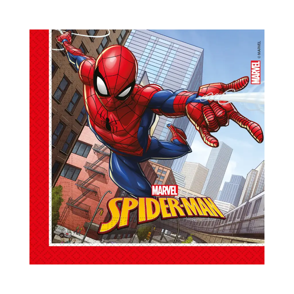 Spiderman Handtuch - 20er Pack