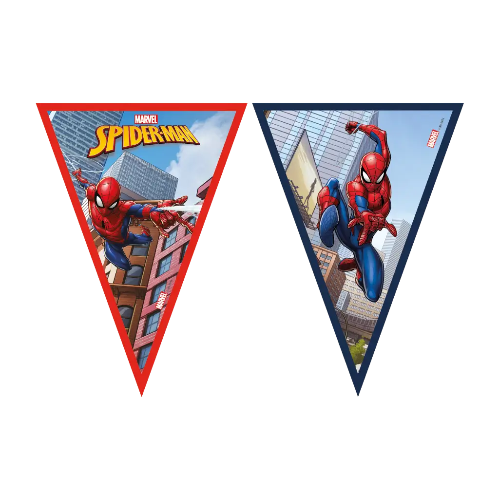 Girlande Wimpel Spiderman