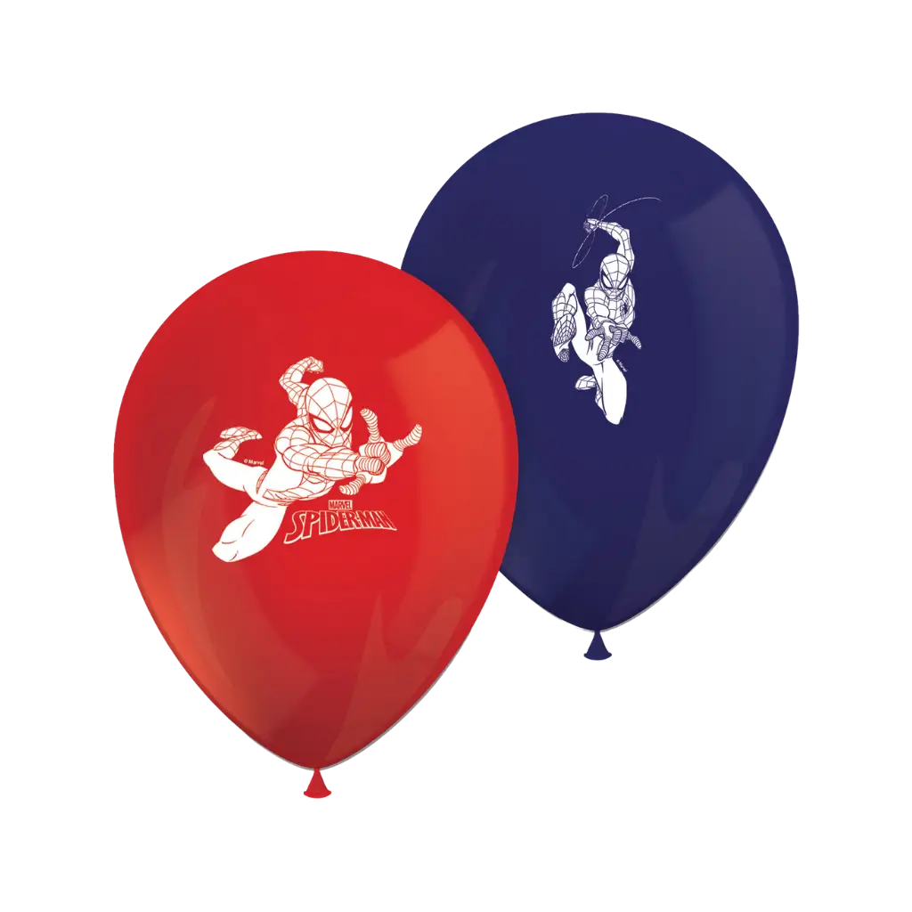 Spiderman-Ballon - 8er-Set