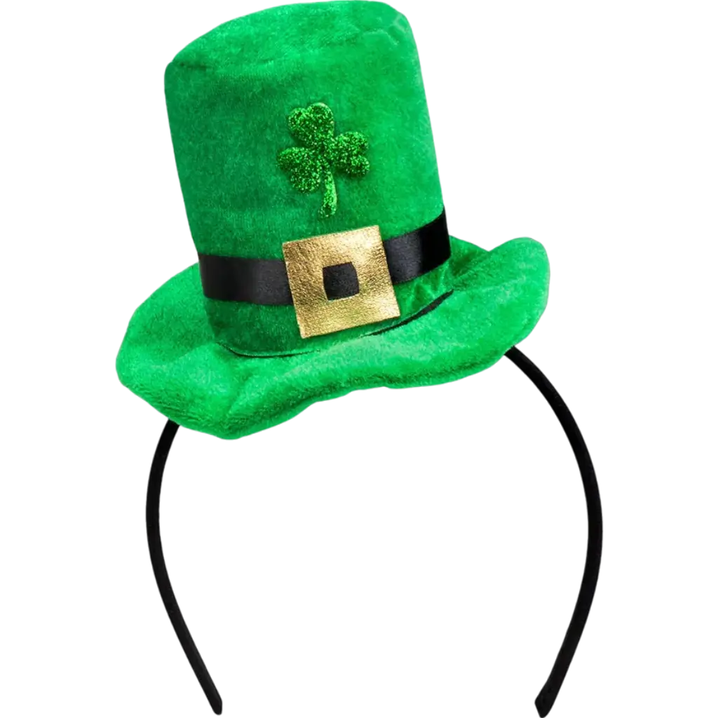 Mini Green Hat St. Patrick's Day auf Haarreifen